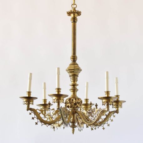 Antique French Ecclesiastical Chandelier