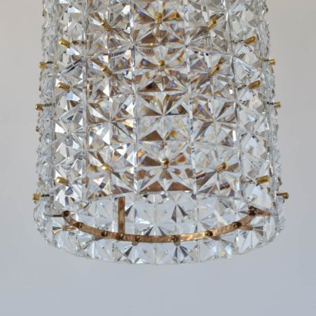 Mid Century Crystal Chandelier - Image 3