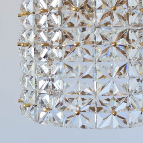 Mid Century Crystal Chandelier - Image 2