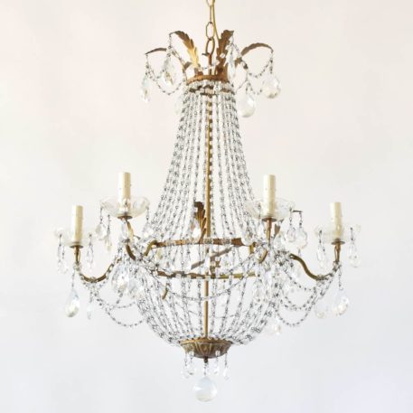 Italian Crystal Chandelier - Image 2