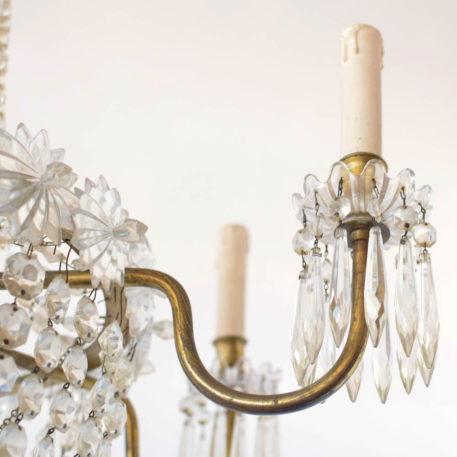 Antique Empire Crystal Chandelier - Image 4