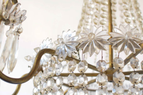 Antique Empire Crystal Chandelier - Image 3