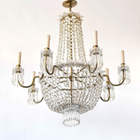 Antique Empire Crystal Chandelier - Image 2