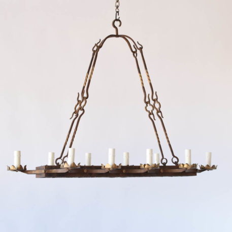 Elongated French Chandelier - Image 2