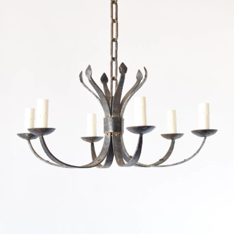 Hanf Forged Iron Chandelier