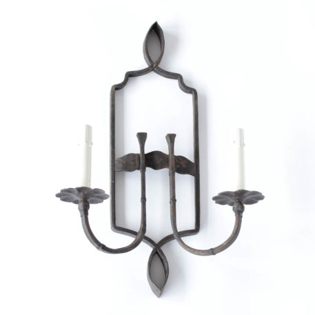 Single Iron Sconce from France