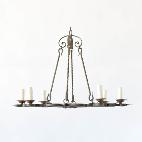 Elongated/Flat French Chandelier - Image 2