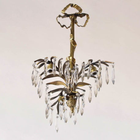 Small Louis XVI Chandelier from France