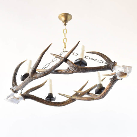 Horn Chandelier from Belgium