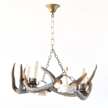 Horn Chandelier from Belgium