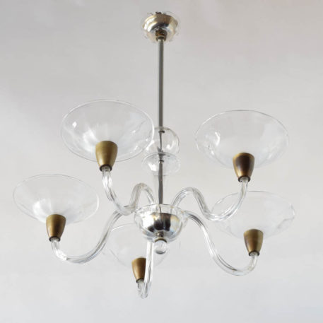 Murano Glass Chandelier from Italy