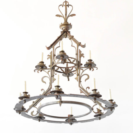 Iron Neo Gothich Chandelier from france