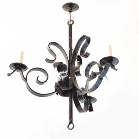 iron Chandelier from Spain