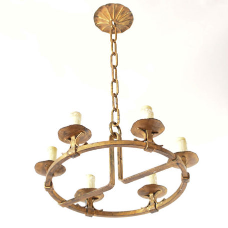 Simple Round Chandelier from Spain