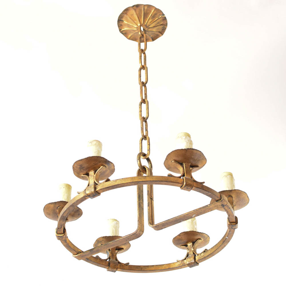 C10956 Simple Round Chandelier base view by The Big ...