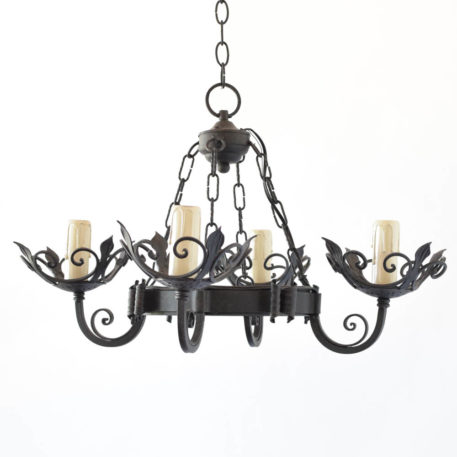 Small Iron chandelier from France