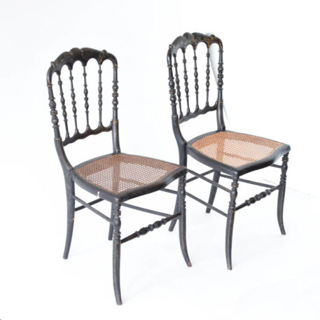Pair of napoleon III chairs