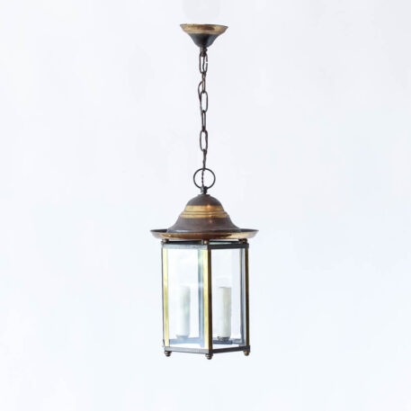 Two Light Elegant European Bronze Lantern